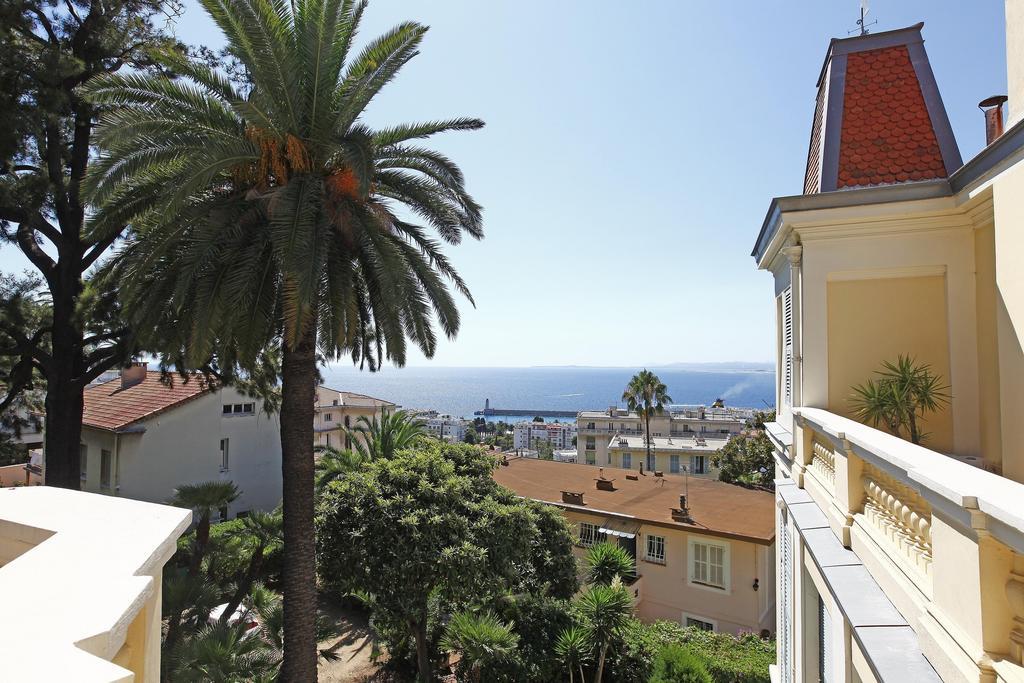 Magnifique appartement d'époque avec Vue Mer 4 personnes avec terrasse Le Port Niza Exterior foto